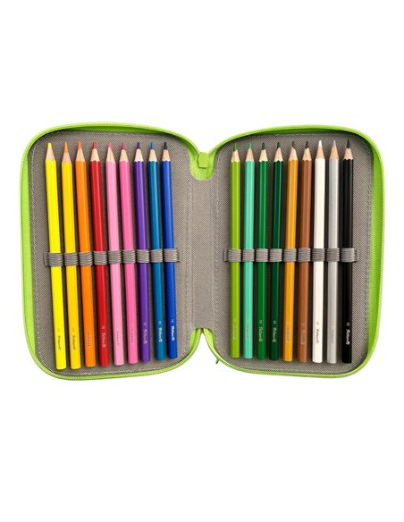 Penar echipat cu 3 fermoare Pelikan 400207263, 43 piese, Emoji 2