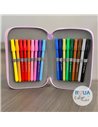 Penar echipat cu 3 fermoare Pelikan 400207263, 43 piese, Emoji 4