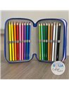 Penar echipat cu 3 fermoare Pelikan 400207263, 43 piese, Emoji 6