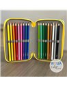 Penar echipat cu 3 fermoare Pelikan 400207263, 43 piese, Emoji 1