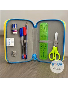 Penar echipat cu 3 fermoare Pelikan 400207263, 43 piese, Emoji 1 2