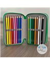Penar echipat cu 3 fermoare Pelikan 400207264, 43 piese, Mascotte, Dancer