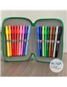 Penar echipat cu 3 fermoare Pelikan 400207264, 43 piese, Mascotte, Dancer
