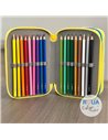 Penar echipat cu 3 fermoare Pelikan 400207264, 43 piese, Mascotte, Surfer