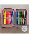 Penar echipat cu 3 fermoare Pelikan 400207264, 43 piese, Mascotte, Singer