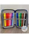 Penar echipat cu 3 fermoare Pelikan 400207249, 43 piese, Happy animals, Dog