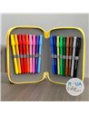 Penar echipat cu 3 fermoare Pelikan 400207249, 43 piese, Happy animals, Duck