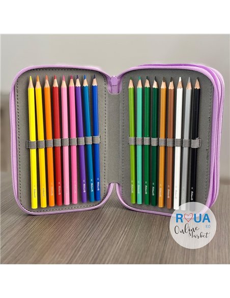 Penar echipat cu 3 fermoare Pelikan 400207249, 43 piese, Happy animals, Monkey