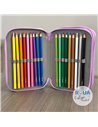 Penar echipat cu 3 fermoare Pelikan 400207249, 43 piese, Happy animals, Monkey