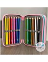 Penar echipat cu 3 fermoare Pelikan 400207249, 43 piese, Happy animals, Cat