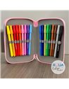 Penar echipat cu 3 fermoare Pelikan 400207249, 43 piese, Happy animals, Cat