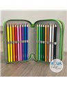 Penar echipat cu 3 fermoare Pelikan 400207261, 43 piese, Monsters 2