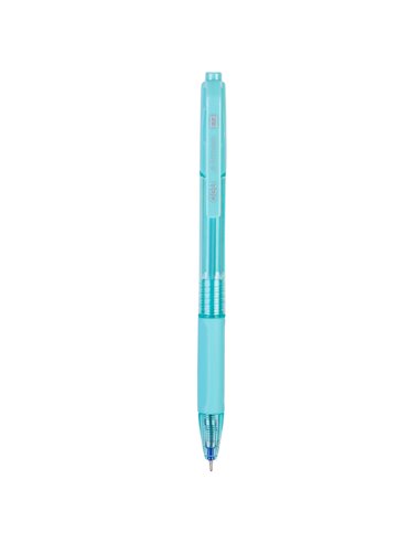 Pix cu gel si mecanism Deli XTream, 0.7 mm, mina albastra, corp pastel