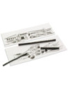FC129398,Cutie 6 buc carbune natural pitt monochrome 6-11mm Faber-castell