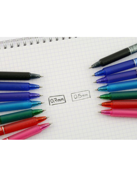 PBLRT-FR5-BB-12,Roller 0.5mm bleumarin clicker frixion Pilot - Set 12