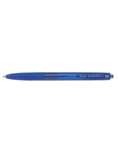 PBPGG8RML-12,Pix cu mecanism 1mm supergrip retractabil albastru Pilot - Set 12