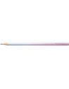 FC118402-12,Creion grafit b triunghiular flow roz-bleu Faber-castell - Set 12