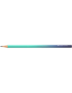 FC118403-12,Creion grafit b triunghiular flow albastru-turcoaz flow - Set 12 2