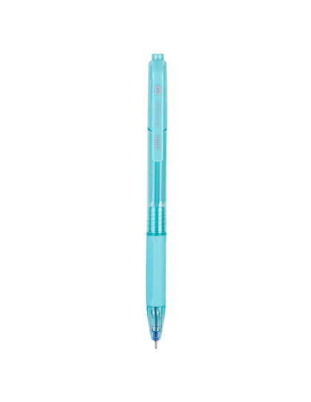 DLEQ199-BL-12,Pix cu gel cu mecanism 0.7mm corp pastel xtream albastru Deli - Set 12