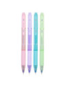 DLEQ199-BL-12,Pix cu gel cu mecanism 0.7mm corp pastel xtream albastru Deli - Set 12