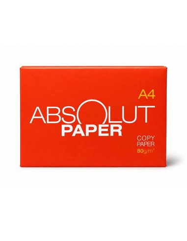 Hartie copiator A4 ABSOLUT, 80g/mp, 500 coli/top