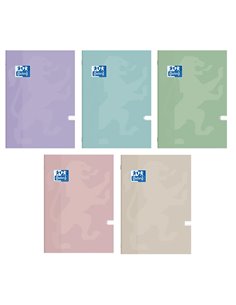 Caiet oxford a4 60f dictando pefc touch pastel - Set 5