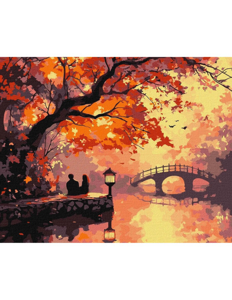 KHO6368,Pictura pe numere cu sasiu 40x50 cm KHO6368