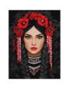 KHO8604,Pictura pe numere cu sasiu 30x40 cm KHO8604