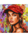 KHO8600,Pictura pe numere 40x40 cm KHO8600