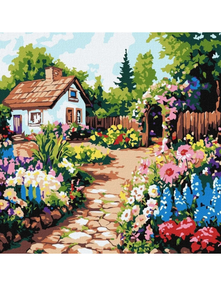 KHO6382,Pictura pe numere 30x30 cm KHO6382