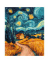 KHO6364,Pictura pe numere cu sasiu 40x50 cm KHO6364