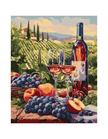 KHO5702,Pictura pe numere, cu sasiu, 40x50 cm, KHO5702