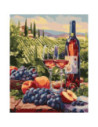 KHO5702,Pictura pe numere, cu sasiu, 40x50 cm, KHO5702