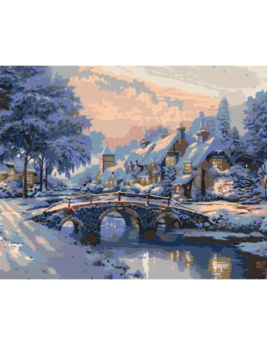 LW3254,Pictura pe numere, cu sasiu, 40x50 cm, LW3254