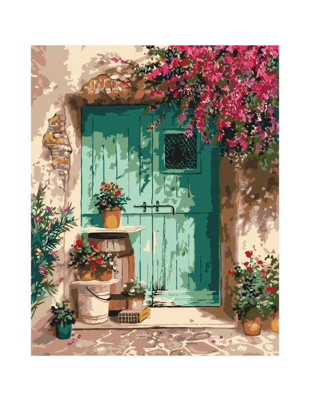 LW199,Pictura pe numere cu sasiu 40x50 cm LW199