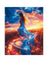 LW3310,Pictura pe numere cu sasiu, 40x50 cm, LW3310