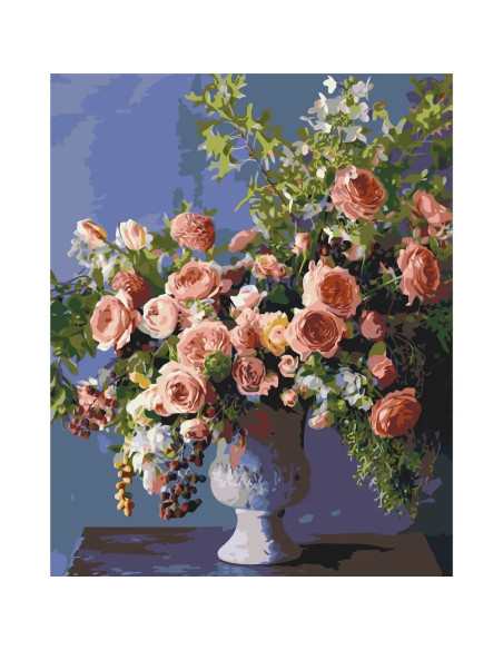 LW3239,Pictura pe numere cu sasiu 40x50 cm LW3239