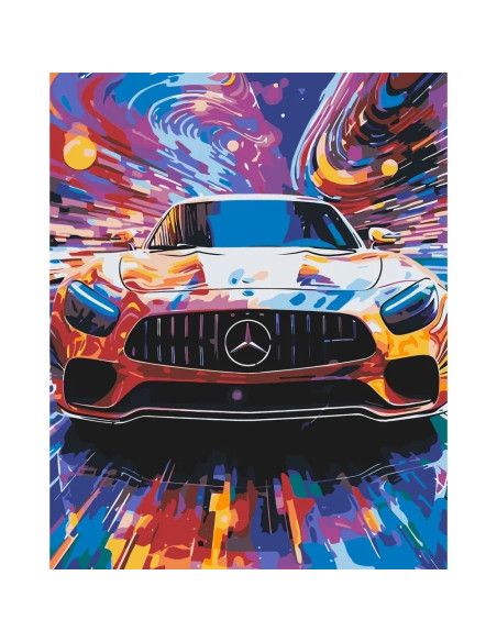 LW3313,Pictura pe numere, cu sasiu, 40x50 cm, LW3313