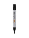 BC964802-12,Marker permanent negru varf tesit pro industrial Bic - Set 12