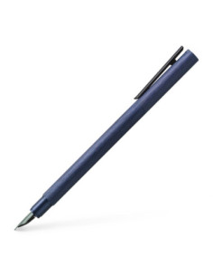 FC146160,Stilou neo slim aluminium albastru m Faber-castell
