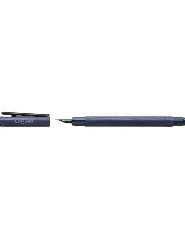 FC146160,Stilou neo slim aluminium albastru m Faber-castell