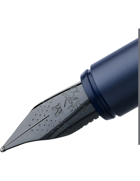FC146160,Stilou neo slim aluminium albastru m Faber-castell