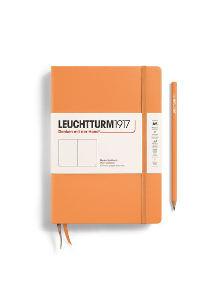 LT369779,Caiet a5 velin coperta rigida piersica Leuchtturm