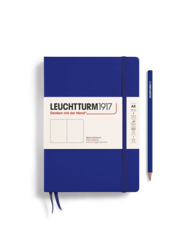 LT369791,Caiet a5 velin coperta rigida albastru cerneala Leuchtturm