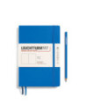 LT369801,Caiet a5 velin coperta flexibila albastru ciel Leuchtturm