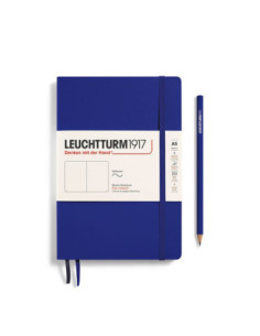 LT369804,Caiet a5 velin coperta flexibila albastru cerneala Leuchtturm