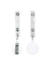 DL8309,Dispozitiv cu snur retractabil set 12 bucati 80 cm alb Deli