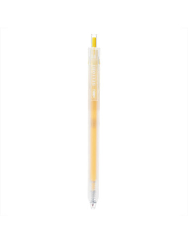 DLEG118-YL-12,Pix cu gel cu mecanism 0.5 mm galben delight Deli - Set 12