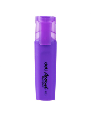 DLES621M-10,Textmarker violet accent s621 Deli - Set 10