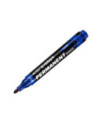 DLEU216-BL-12,Marker permanent albastru varf rotund 2.5mm Deli - Set 12